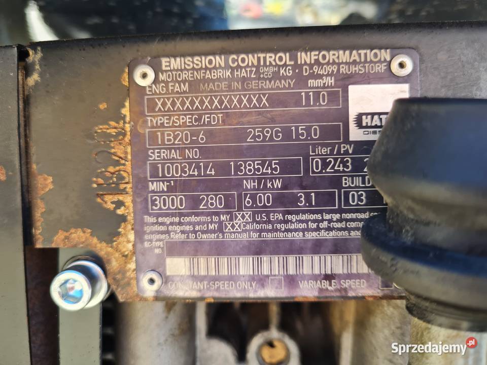 Zagęszczarka 166 Wacker Neuson DPU 2550 H z 2016 Dąbrowa Tarnowska