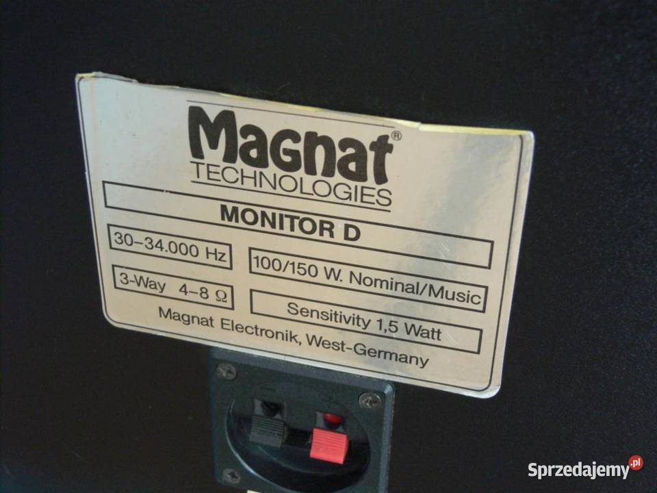 Kolumny Magnat monitor D Vify Vintage WYSYŁKA podkarpackie Jasło