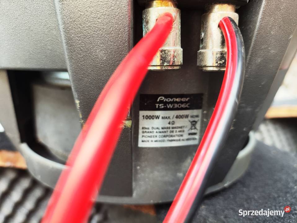 Skrzynia bassowa basowa tuba subwoofer dual 2x Głośniki śląskie