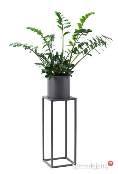 Kwietnik Metalowy Stojak METALLO 60 szary LOFT sprzedam