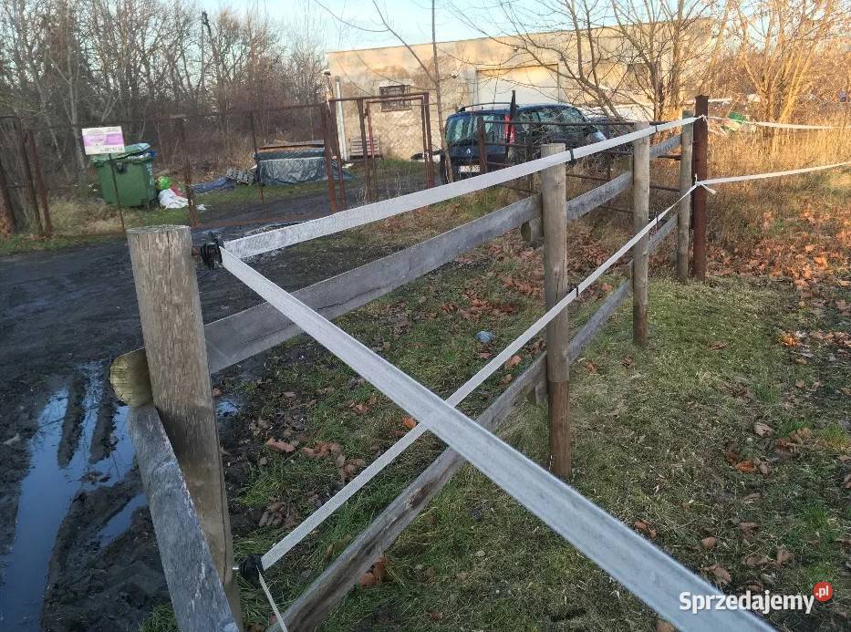 ogrodzenia tymczasowe budowy działki uprawy pola