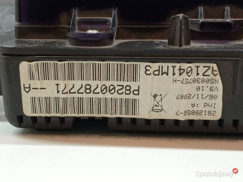 LICZNIK 8200787771A Renault Espace IV 20032014