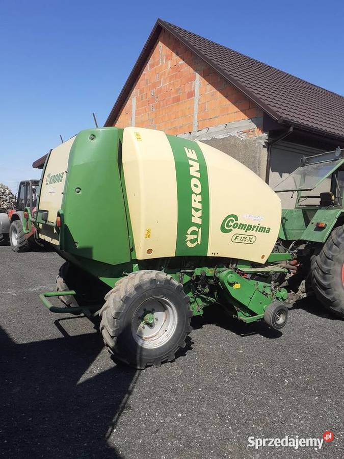 Krone Comprima xf 125 prasa krone round pack Prasy i owijarki Ślesin