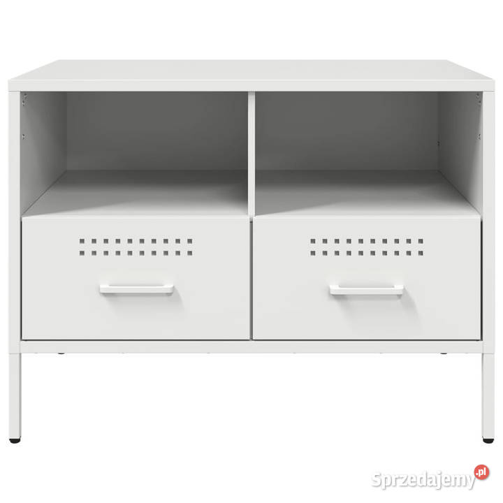 Szafki pod telewizor 2 białe 68x39x505 stalowe mazowieckie Warszawa