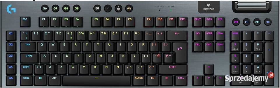 Klawiatura Logitech G915 X Czarny AZERTY Rzeszów sprzedam