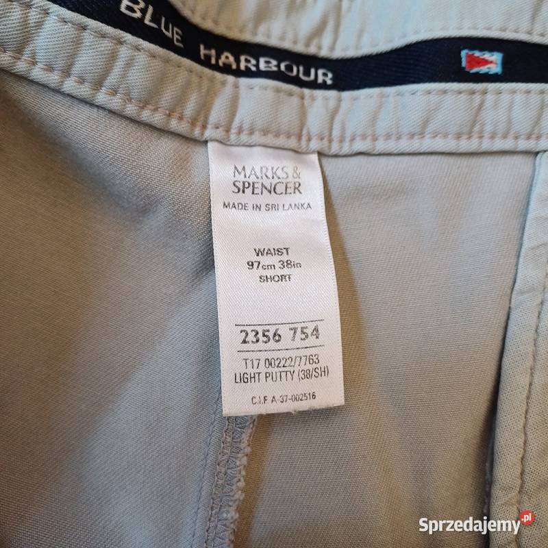 Spodenki męskie MarksSpencer Blue Harbour NOWE Sieradz