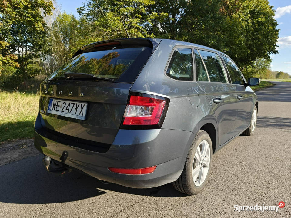 koda Fabia Nie Uber 1 właściciel III 2014 lakier metallic Karczew
