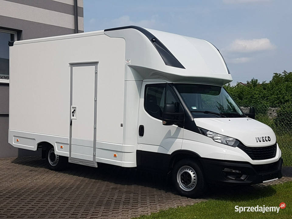 Iveco Daily KONTENER NISKOPODŁOGOWY 443x223x242 nieuszkodzony Poręba