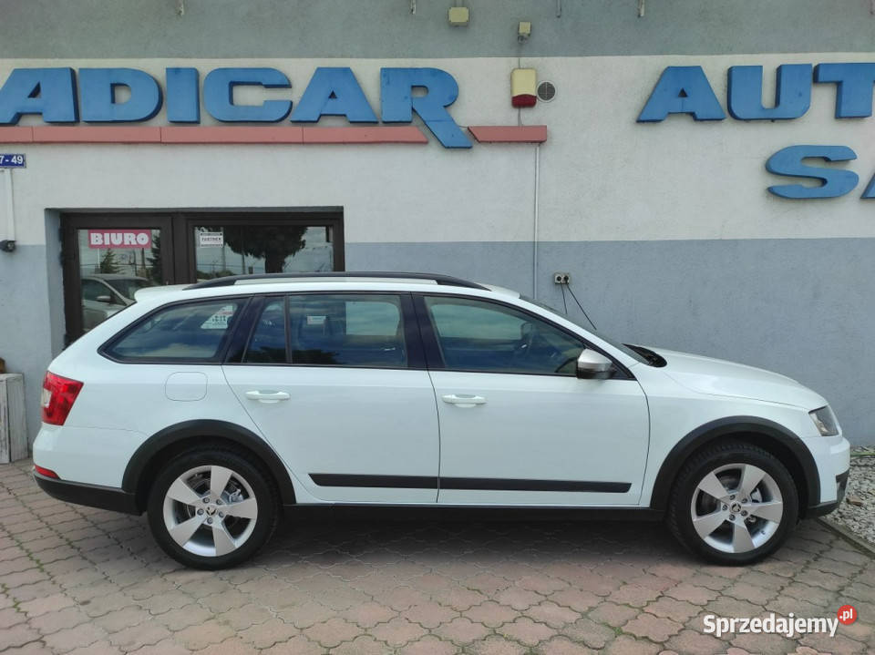 koda Octavia SCOUT 4X4 tempomat 6biegów światła przeciwmgielne Racibórz
