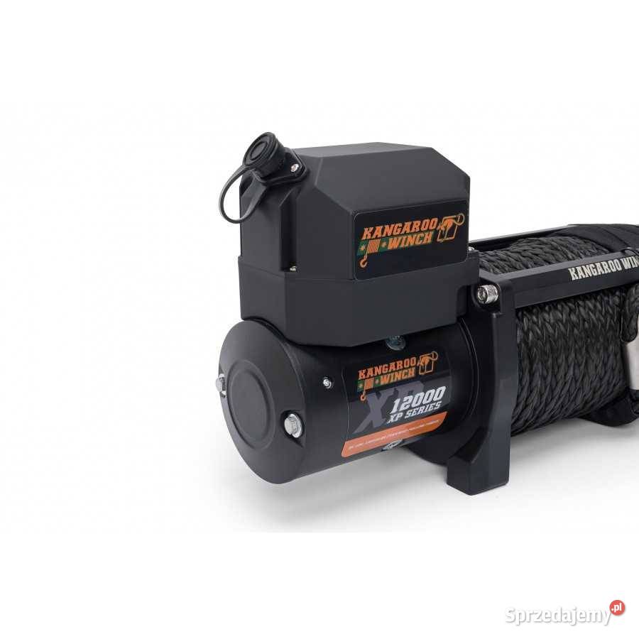 Wyciągarka K12000XP 12V z liną syntetyczną i warmińsko-mazurskie Pasłęk