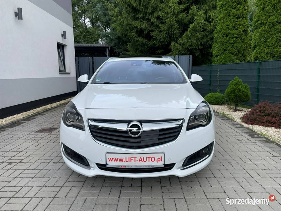 Opel Insignia 20 CDTI 195 Klimatronic Automat biały Strzegom sprzedam