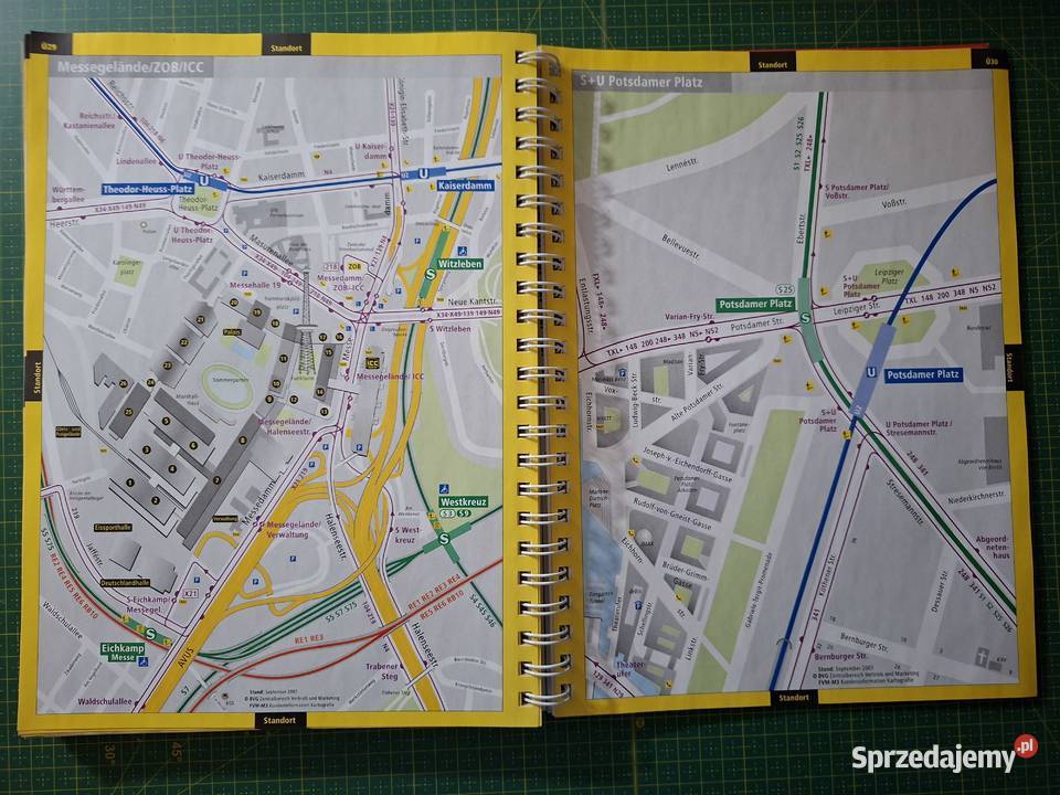 Berlin atlas miasta i okolic TOP MAPA 110 000 Kraków