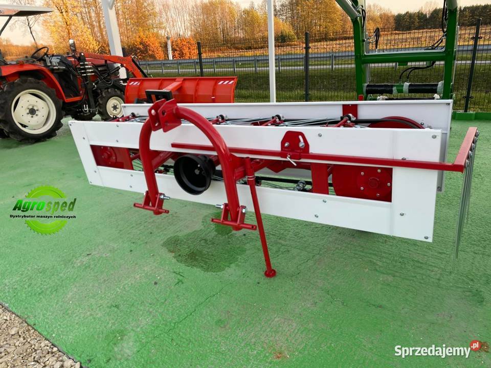 4 Przetrząsaczo zgrabiarka pasowa Z296 taśmówka