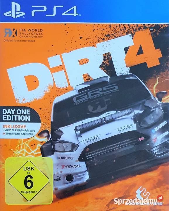 DIRT 4 PLAYSTATION 4 PLAYSTATION 5 4 5 dubbing małopolskie