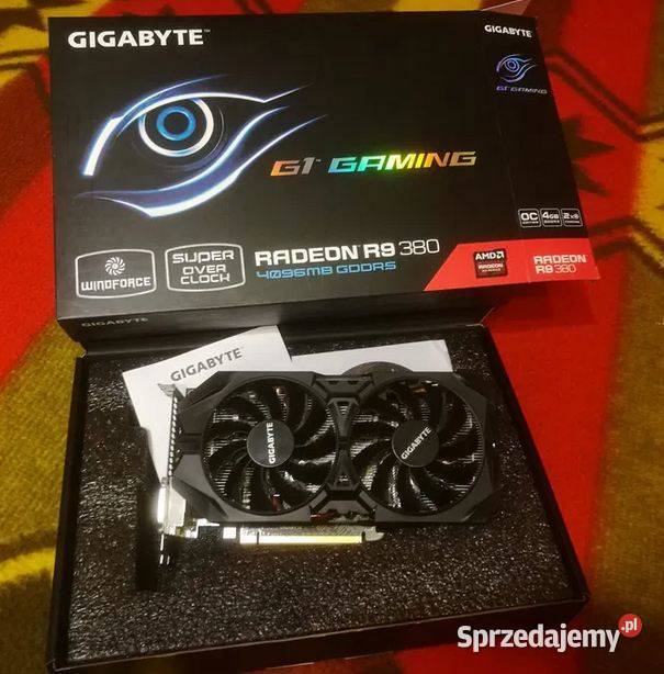 Radeon R9 380 4GB Gigabyte Gaming G1 Parczew