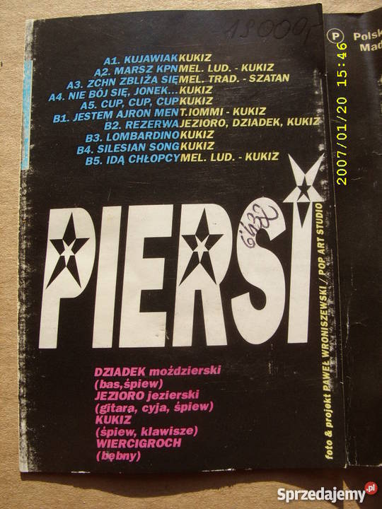 ROCK kaseta PIERSIKUJAWIAK