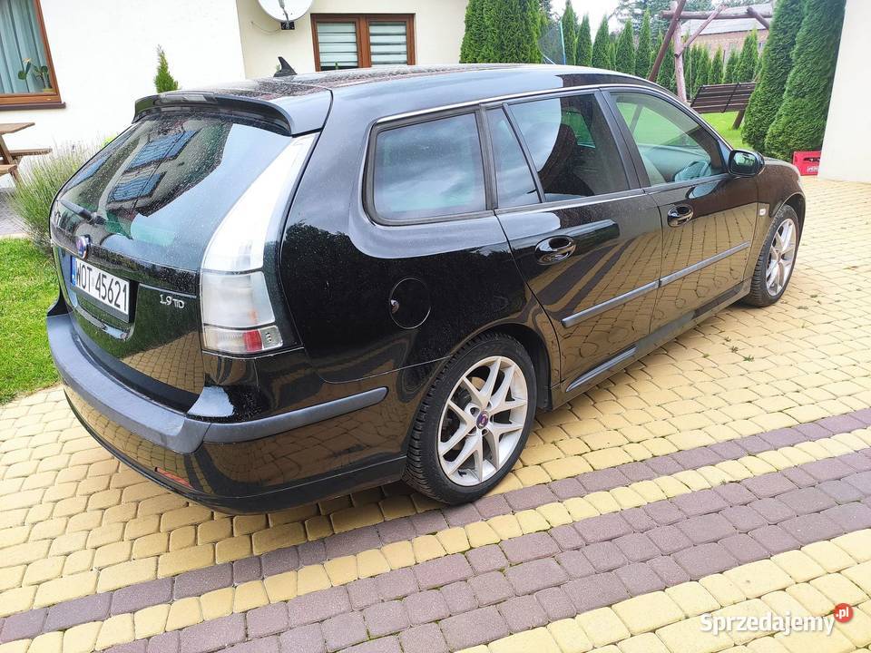 Saab 93 SportCombi 19TD 120 297 0607 Półlift Rok produkcji 2006 Łęczna