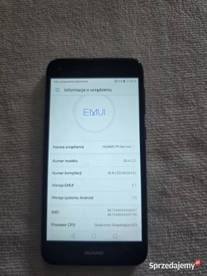 Huawei p9 lite mini dolnośląskie Ścinawa