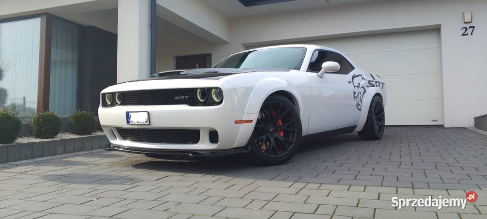 Dodge Challenger SRT HellCat 717 MANUAL widebody 6166cm3 śląskie Częstochowa