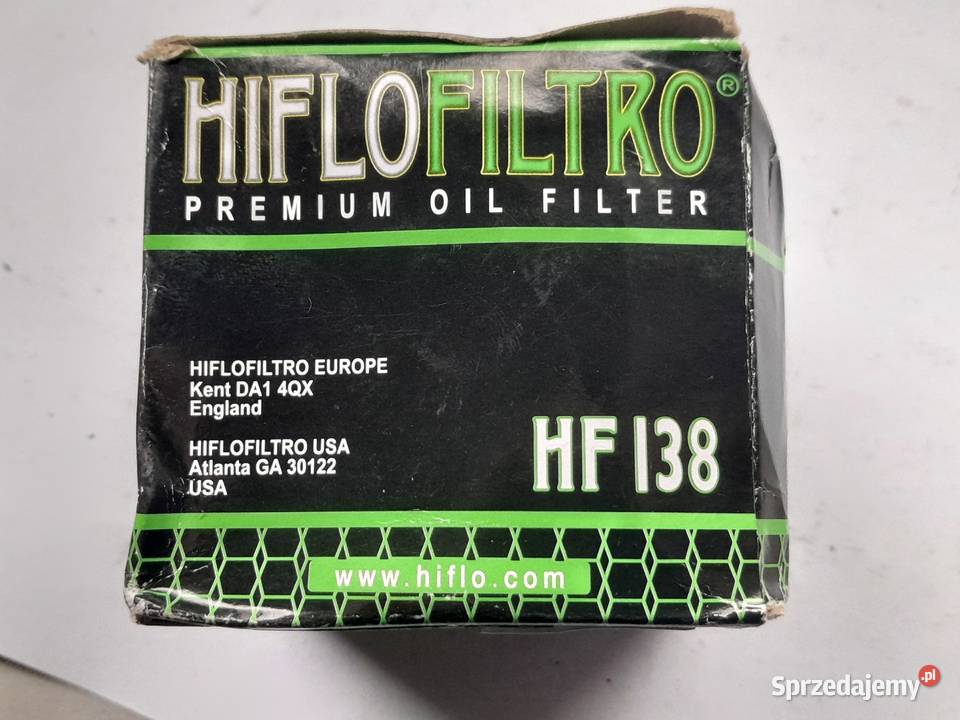 Filtr oleju HIFLO HF138 Suzuki Kawasaki Aprilia Dąbrowa Górnicza