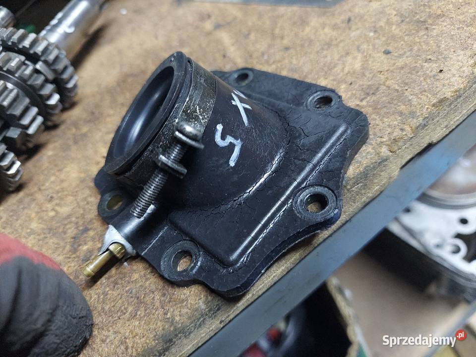 Kawasaki KMX 125 króciec ssący KMX125 dolot guma dolnośląskie Jelenia Góra sprzedam