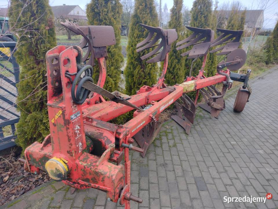 Pług 4skibowy vogel noot obrotowy sprowadzony nieuszkodzony Sośno sprzedam