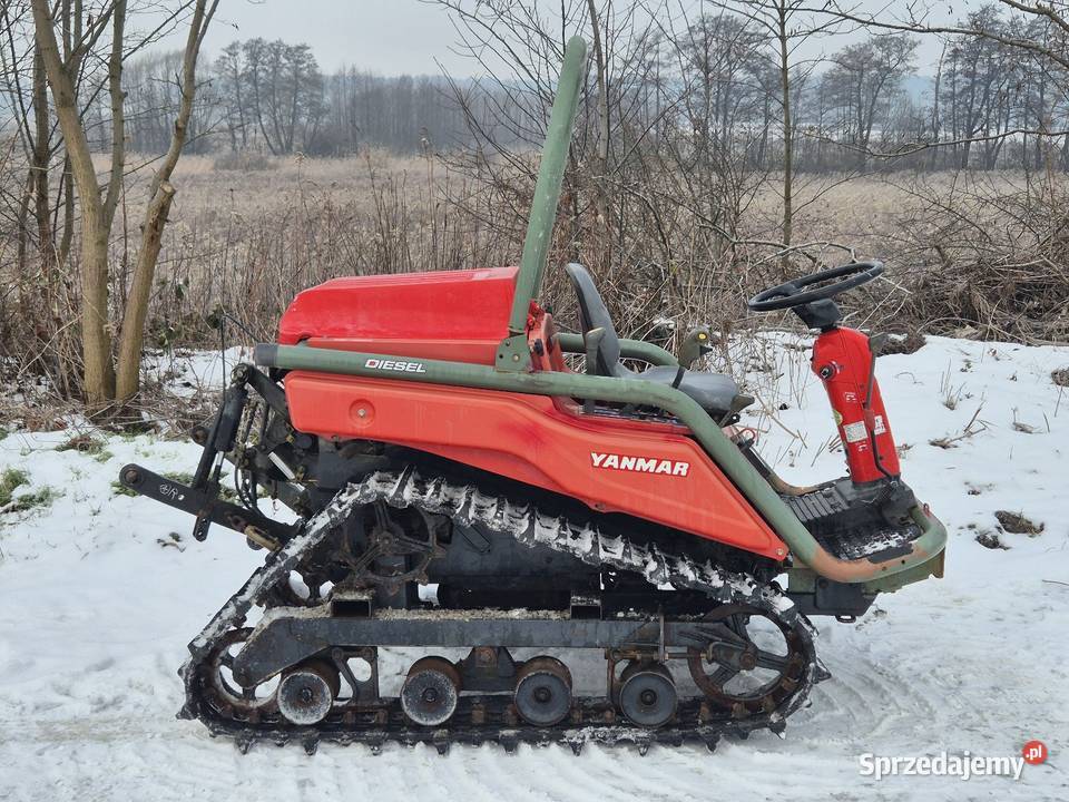 Traktorek traktor YANMAR AC18 18 Z Glebogryzarką dolnośląskie Małuszyn