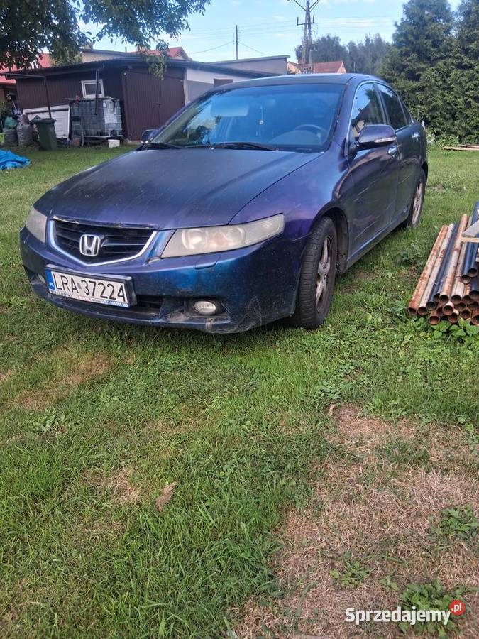 Honda Accord VII sprzedaje jako uszkodzona benzyna+LPG Radzyń Podlaski