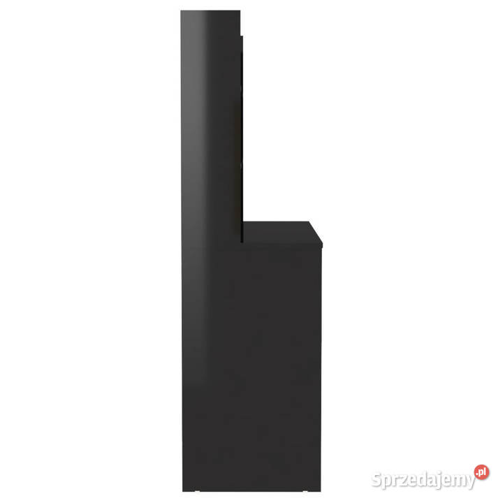 Stolik do makijażu z LED 100x40x135 MDF lśniący