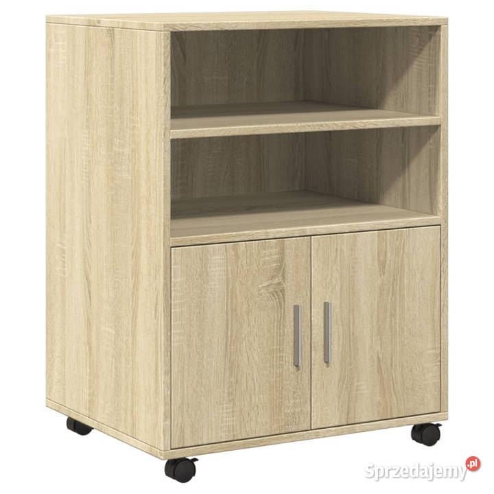 Szafka na kółkach dąb sonoma 60x48x81 WM853166 Warszawa sprzedam