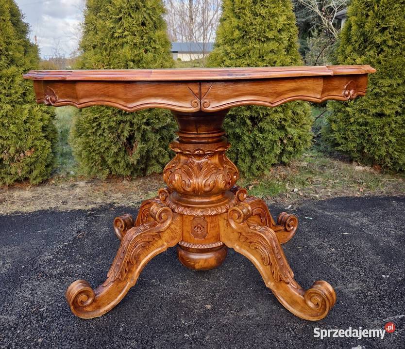Piękny stoł w stylu Ludwika renowacji 9290 Szczecin