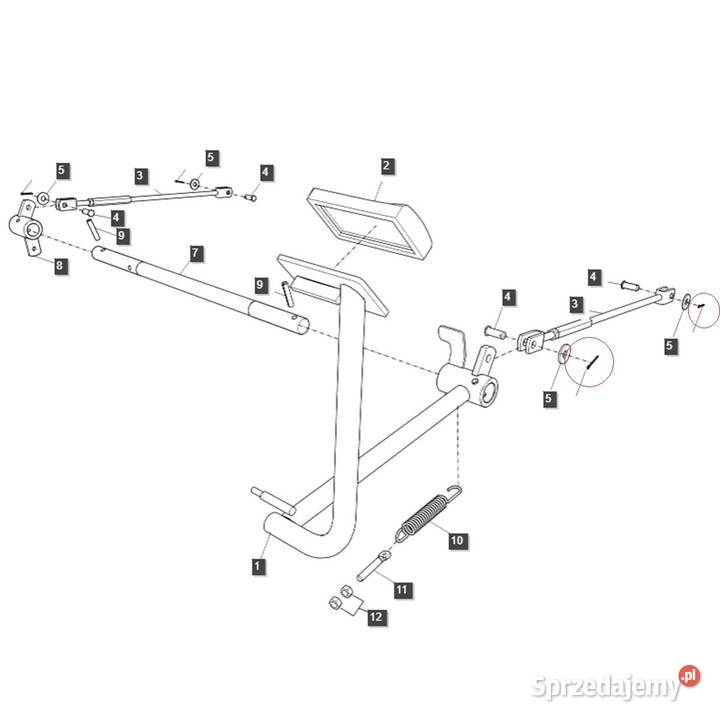 Zawleczka 30x2 mm LS XJ25LS MT125LS MT335LS podkarpackie