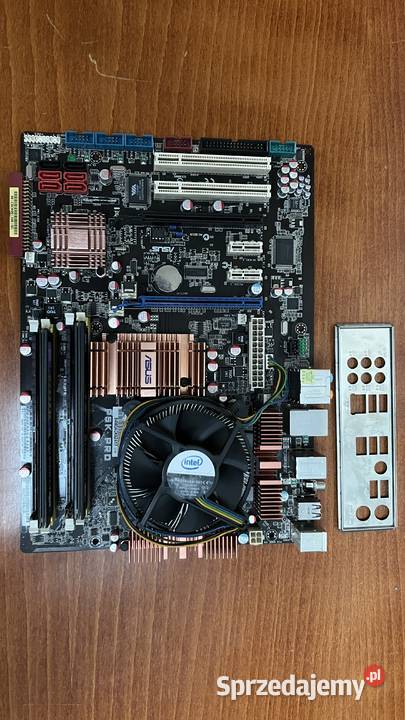 Asus P5K PRO Intel Xeon E5440Corsair 2GB RAM Katowice