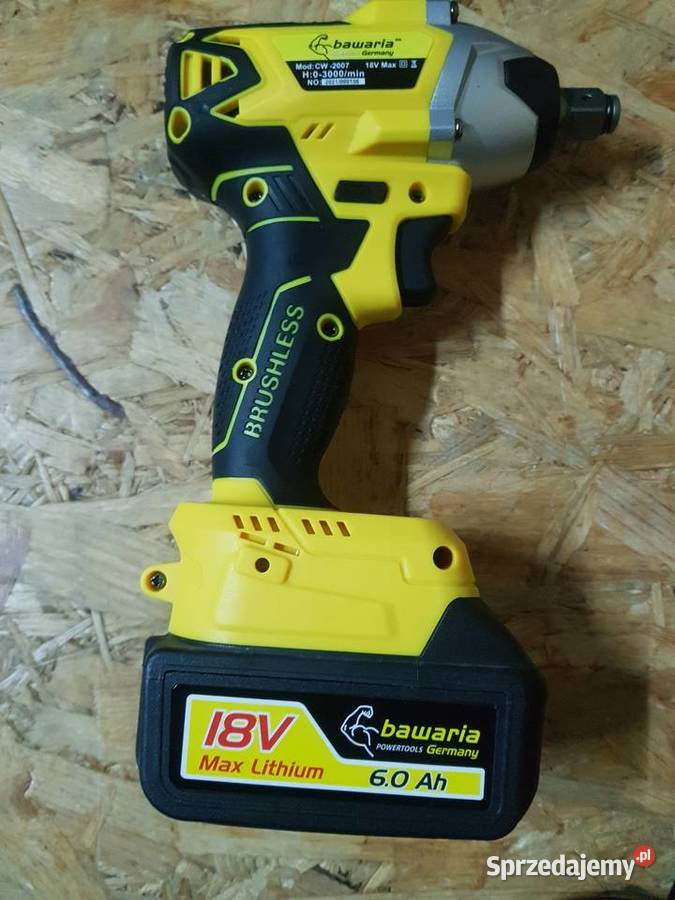 KLUCZ UDAROWY AKUMULATOROWY BAWARIA 450 NM 18V