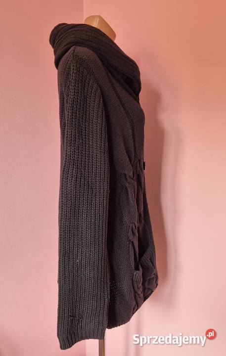 Sweter damski czarny XL