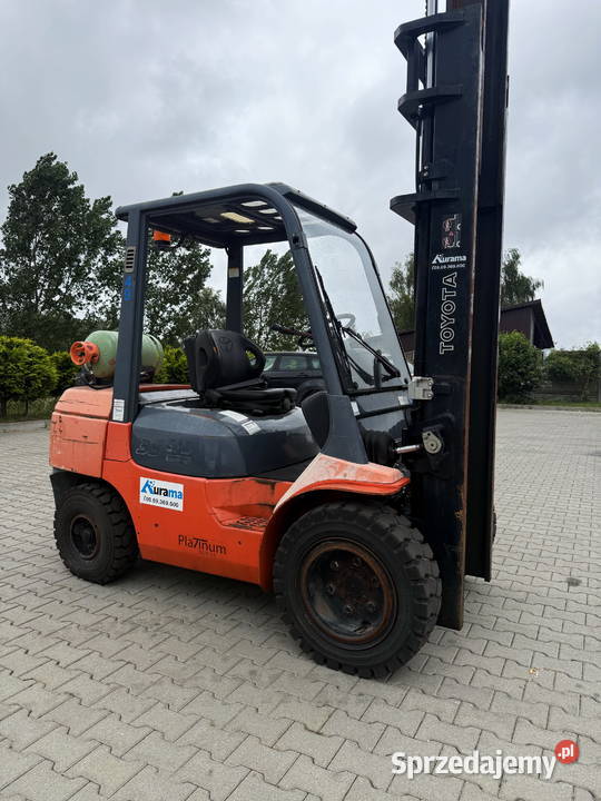 wózek widłowy TOYOTA 7FGJF35 LPG 3500 6800mtg Działoszyn