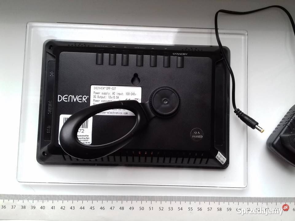 Cyfrowa ramka do zdjęć USB SD Denver DPF537 Bydgoszcz