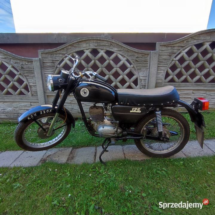 Motocykl WSK M06 B3 z października 1985 100 Łazy