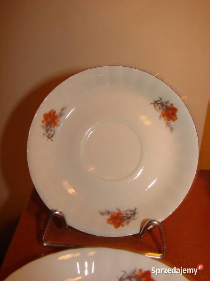 Chodzież porcelanowy talerzyk PRL Pruszcz Gdański