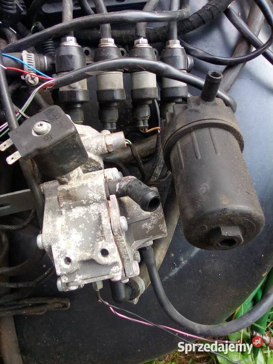 instalacja gazowa LPG sekwencja z butlą i Kolbuszowa