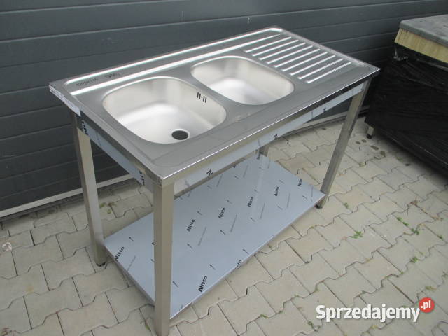 Zlew Gastronomiczny 2 Komorowy Z Półką 1206085