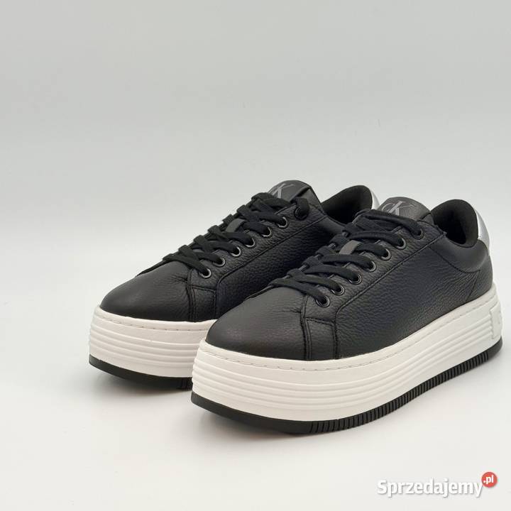 skórzane buty na platformie Calvin Klein EU 41 Warszawa sprzedam
