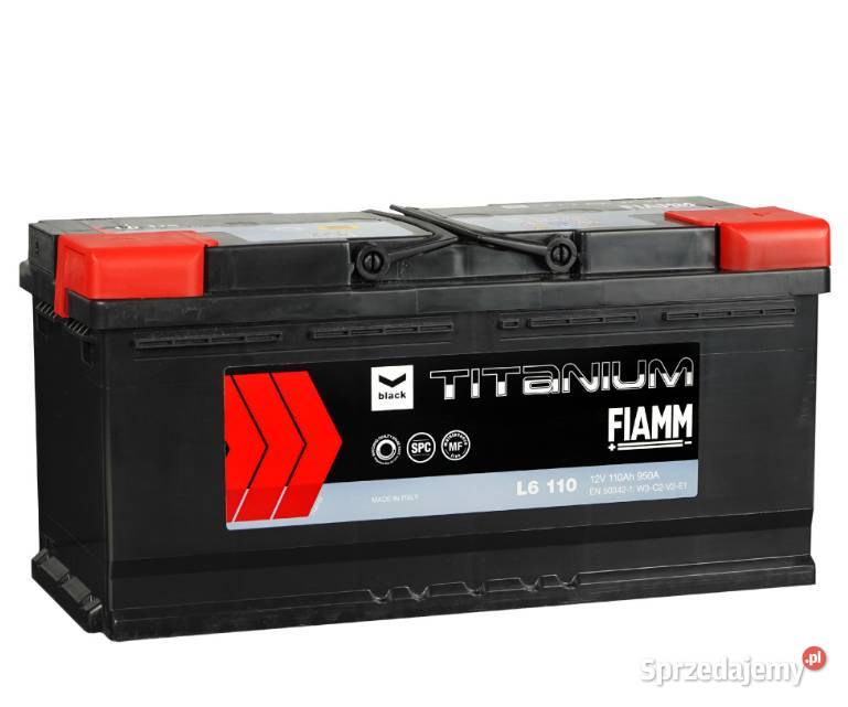 Akumulator Fiamm Black 110Ah 950A Starogard Gdański sprzedam