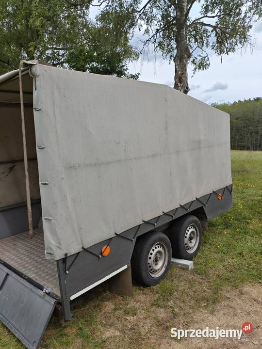 Przyczepka lekka 750Duża Do samochodów osobowych Czaplinek