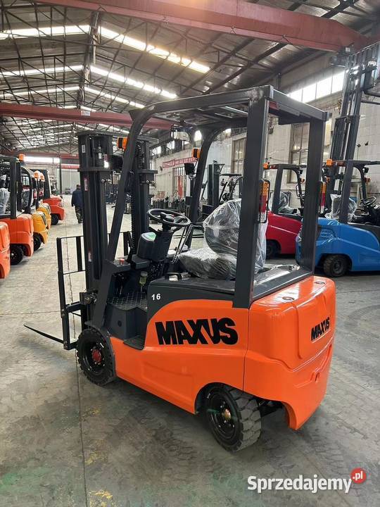 NOWY Elektryczny MAXUS wózek widłowy 2500 Koszalin