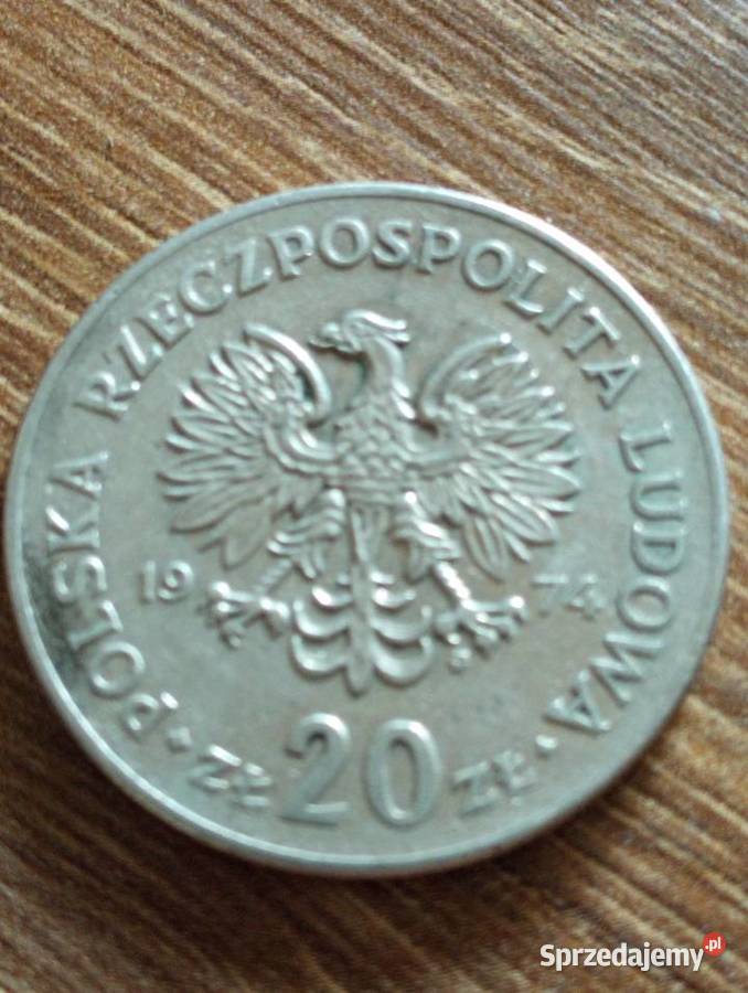 Szprzedam osme 20 zl 1974 rzzm