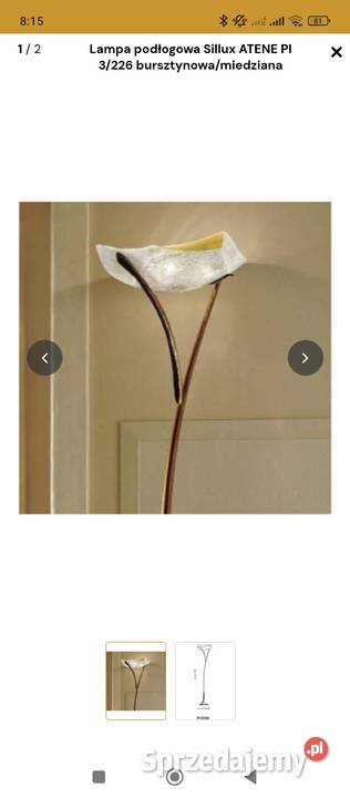 Lampa podłogowa Sillux Atena Opole