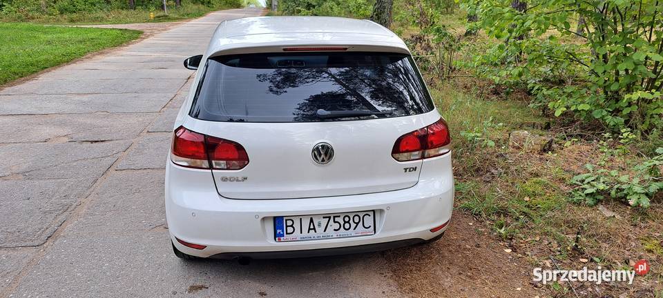 VW Golf VI 2011r automat Białystok