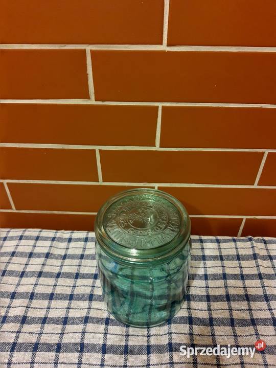 Słoiki weck PRL vintage 1L świętokrzyskie Sułków