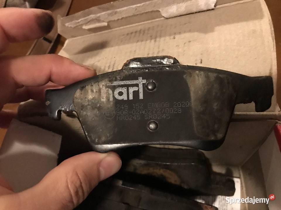 Klocki hamulcowe UŻYWANE HR0245 HART mazowieckie Warszawa